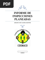 Informe de Inspección Planeada Diciembre 2018