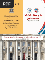 Exhortación Apostólica Christus Vivit