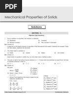 9 Mechanical Properties of Solids: Solutions