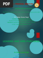 Leasing and Hire-Purchase