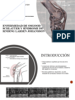 Enfermedad de Osgood-Schlatter y Síndrome de Sinding Larsen Johansson