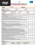 Excavation Work Checklist: Saline Water Desalination Plant On The West Coast