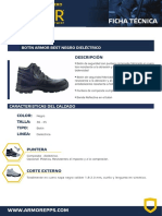 Botin ARMOR BEST NEGRO DIELECTRICO