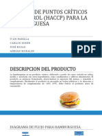 Analisis de Puntos Críticos de Control (Haccp