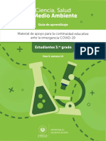 Ciencia, Salud y Medio Ambiente Semana 14