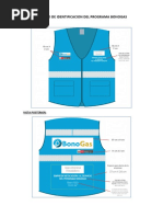 Chaleco de Identificación BONOGAS