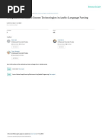 Comparative Study For Recent Technologies in Arabic Language Parsing