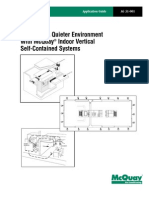 Achieving A Quieter Environment With McQuay® Indoor Vertical Self-Contained Systems, Application Guide AG 31-001, McQuay International (2001)