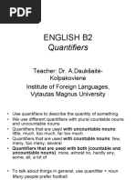 UNIT 1 Quantifiers B2 PDF