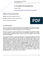 Climatoquietistas Por Una Politica de La Desesperanza