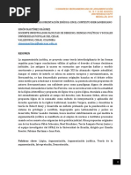 La Teoría de La Argumentación Jurídica en El Contexto Iberoamericano