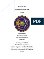 MAKALAH GAYA - KONDES IPA - Putri Febiyani PDF