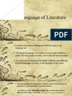 The Language of Literature: Lesson 5