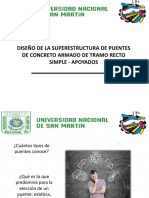 Diseño de La Estructura de Un Puente PDF