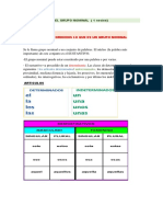 El Grupo Nominal