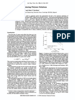 Rheology of Shear Thinning Polymer Solutions: L. John