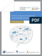 BA (Hons) in Business Management ARU PDF