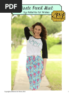 Pirate Pencil Skirt: By: Patterns For Pirates