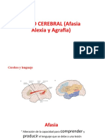 DAÑO CEREBRAL (Afasia Alexia y Agrafia)