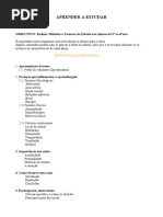 APRENDER A ESTUDAR - Programa