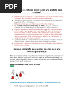 Qué Características Debe Tener Una Pistola para Coches