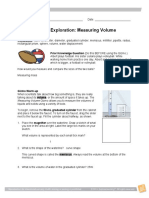 Student Exploration: Measuring Volume