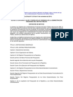 Ley Orgánica de La Administración Financiera Del Sector Público