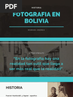 Fotografia en Bolivia Historia PDF