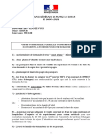 Docs Founir Pour Demande de Visa PDF