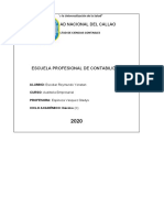 Evaluación de Control Interno