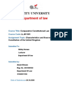 Comparative Constituional Law