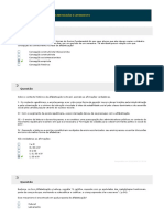 Metodologia e Prática de Alfabetização e Letramento - Exercício 2a Aula