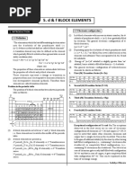 D and F Block Elements-1 PDF