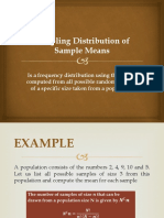 3 Sampling Distribution of Sample Means