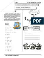 IV Bim - 2do. Año - RM01 - Planteo de Ecuaciones I