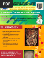 9 Regiones y Cuadrantes Del Abdomen Medicina