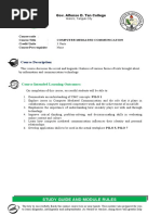 CMC Course Guide