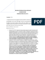 Uba Trabajo Practico 2. Derecho Internacional Privad2