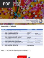 CEB2043 - Reaction Engineering I - Ch03 Rate Laws PDF