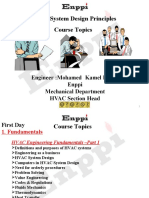 HVAC System Design Principles Course Topics