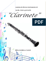 Historia, Partes Del Clarinete