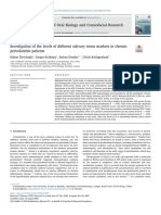 Investigation of The Levels of Different Salivary Stress Markers in Chronic Periodontitis Patients