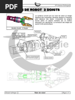 Devoir de Contrôle N°1 (DT) - Technologie - 3ème Tech (2009-2010) MR Jemmali Hassen Main de Robot