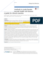 Strategies and Methods To Study Female-Specific CV Health and Disease-Guide For Clinical-Ouyang Et Al 2016