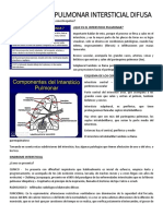 Enfermedad Pulmonar Intersticial Difusa