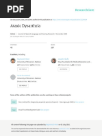 2000 Kent Et Al - Ataxic Dysarthria