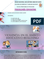 Violencia en El Ambito Educativo