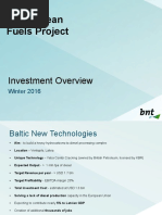 Baltic Clean Fuels Project