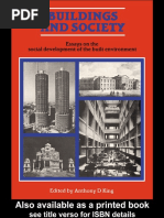 Anthony D. King - Buildings and Society - Essays On The Social Development of The Built Environment-Routledge & Kegan Paul (1980)