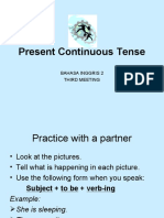 CH 2 Present Continuous Tense New